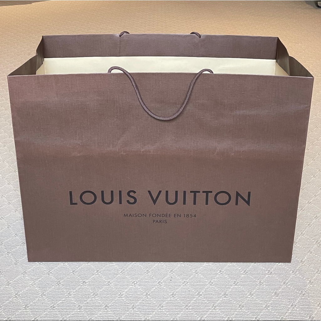 Louis Vuitton Extra Large Shopping Bag  Gift Bag  Authentic